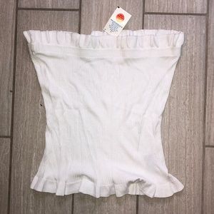 White tube top
